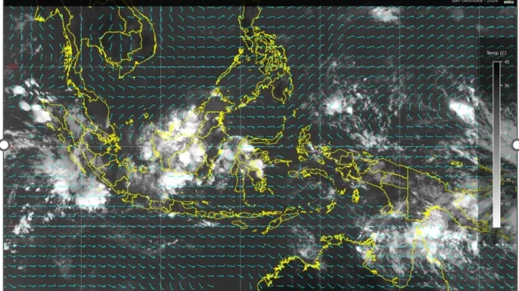 Madiun Raya 2-4 April Cerah Berawan-Hujan Ringan, namun Perlu Waspada Hujan Lebat