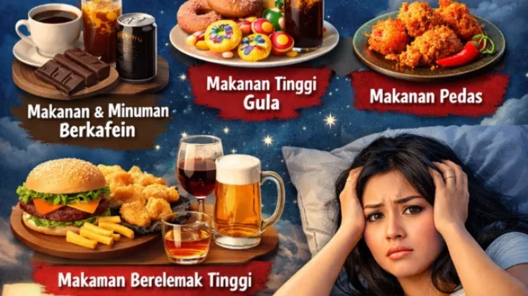 Susah Tidur di Malam Hari? Waspadai Makanan yang Anda Konsumsi