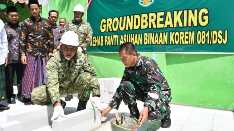 Korem 081/DSJ Renovasi Panti Asuhan Kanzul Huda