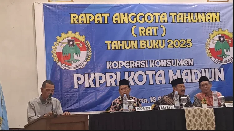 DisnakerKUKM Kota Madiun Mengapresiasi Kinerja Pengurus dan Pengawas PKPRI