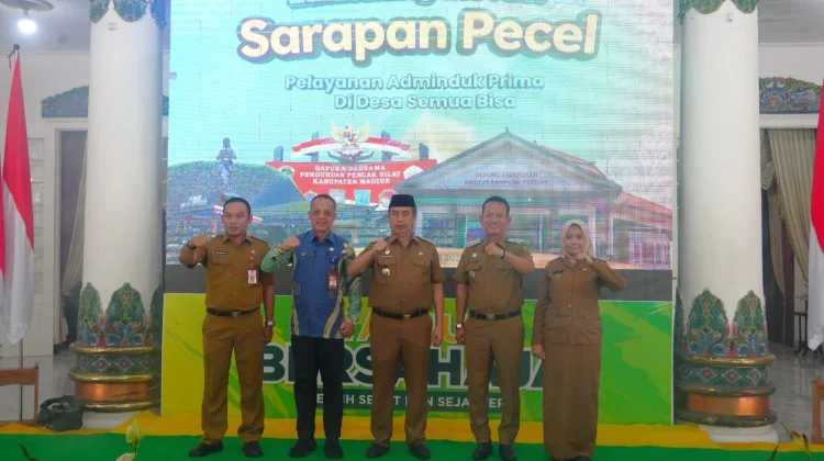Sarapan Pecel, Inovasi Layanan Adminduk hingga Tingkat Desa di Kabupaten Madiun