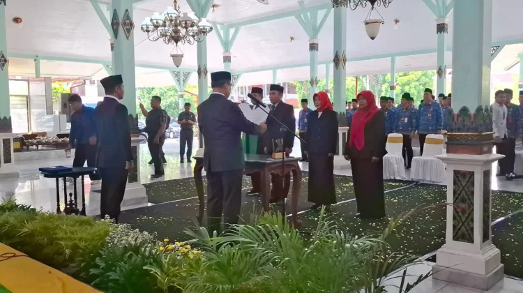Resmi Dilantik, Sigit Budiarto Jabat Sekretaris Daerah Kabupaten Madiun
