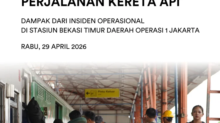 Dampak Insiden Bekasi Timur Sejumlah KA Alami Kelambatan Tinggi