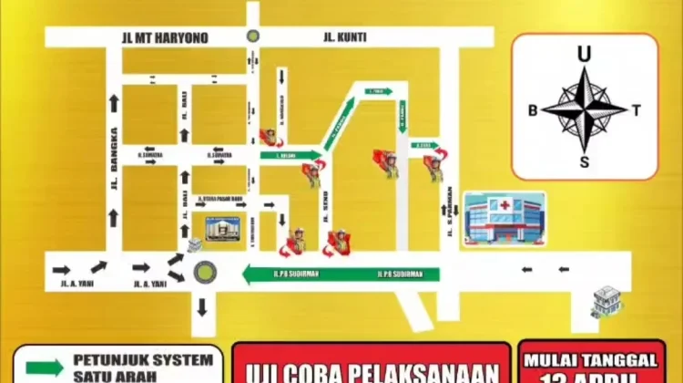 Uji Coba Rekayasa Lalu Lintas Magetan Mulai Diterapkan, Dishub Lakukan Pemantauan