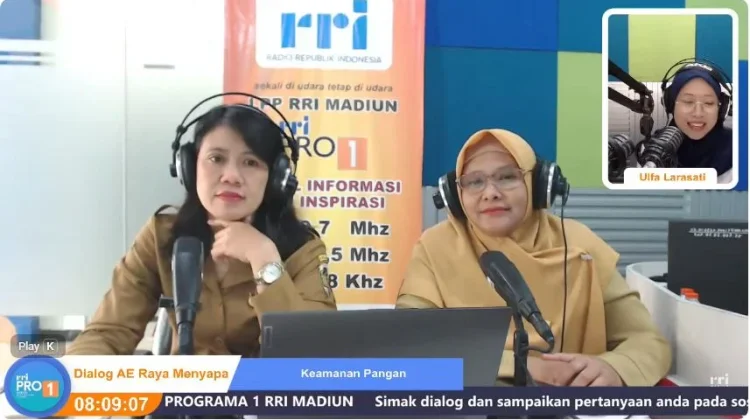 Dinkes Kabupaten Madiun Bagikan Kiat Pilih Pangan Aman