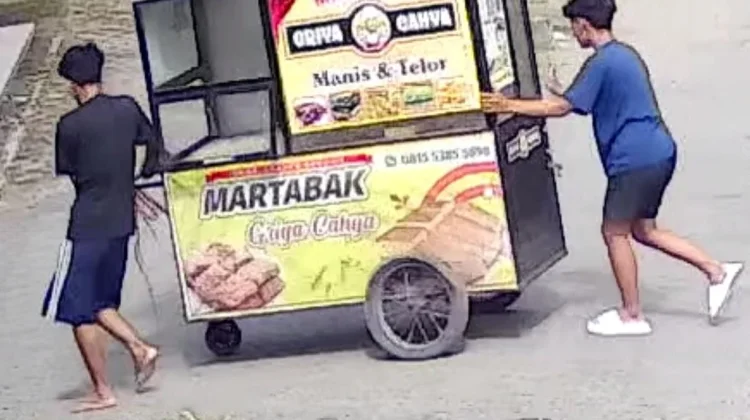 Polsek Sambit Ponorogo Berhasil Ungkap Pencurian Gerobak Martabak