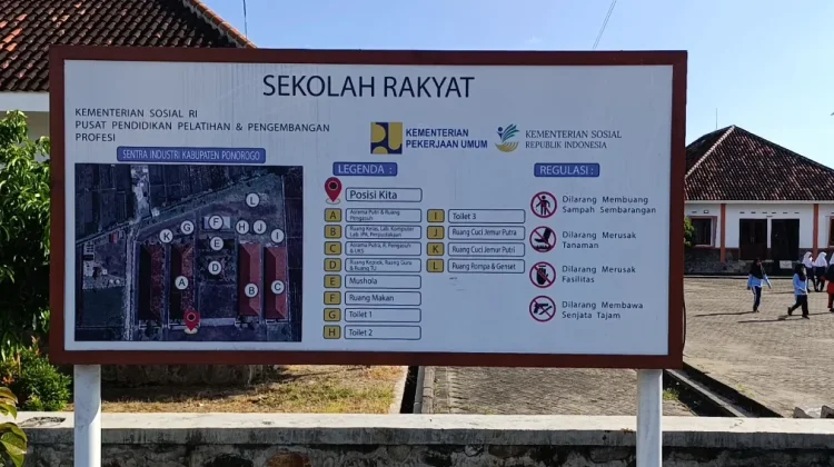 Pembangunan Sekolah Rakyat Ponorogo Direncanakan Dimulai Oktober 2026