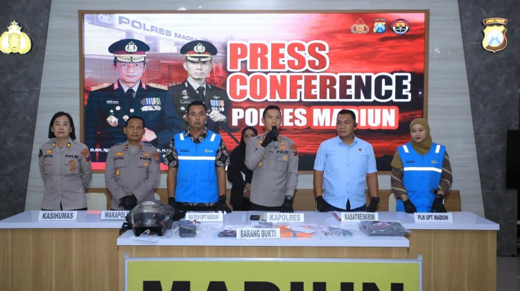 Eks Karyawan PLN Terciduk Satreskrim Polres Madiun