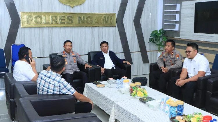 Polres Ngawi Perkuat Sinergi dengan BPN