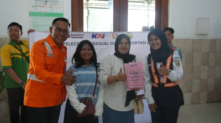 Daop 7 Madiun Gandeng Komunitas Pencinta KA Gelar Kampanye Anti Pelecehan Seksual