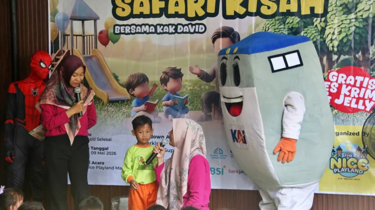 Safari Kisah Kak David, KAI Daop 7 Madiun Intensifkan Edukasi Keselamatan