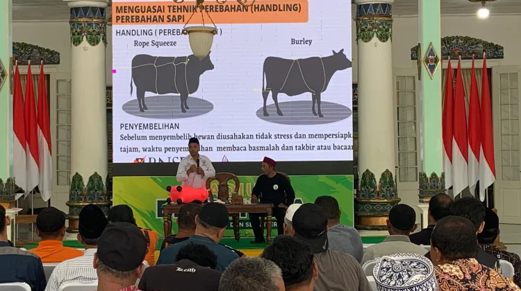 Pelatihan Juleha di Madiun Bekali Peserta Teknik Penyembelihan Sesuai Syariat