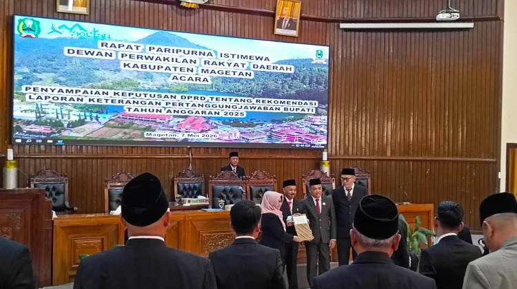 Catatan LKPJ Bupati Magetan, Ini Sejumlah Rekomendasi DPRD