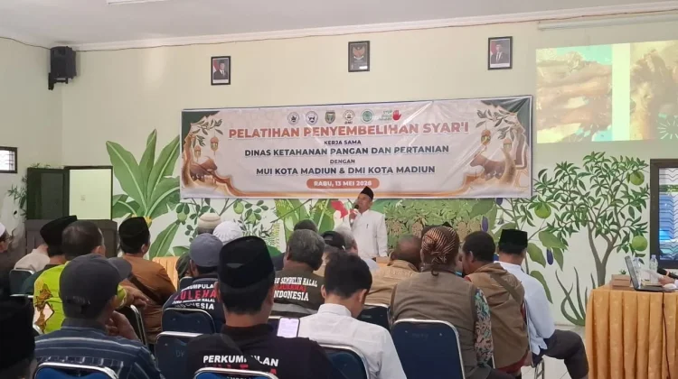 Menjelang Iduladha, DKPP Kota Madiun Latih 60 Peserta Penyembelihan Syar’i