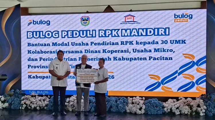 Bulog Dorong Kemandirian UMK di Pacitan lewat Program RPK Mandiri