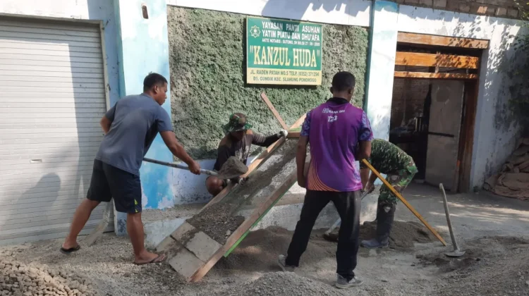 Renovasi Panti Asuhan, Bukti Kepedulian TNI terhadap Rakyat