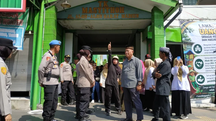 Sengketa Berakhir, Eksekusi TK Islam Masyithoh Kota Madiun Berlangsung ‘Panas’