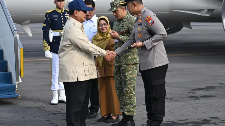Presiden Prabowo Transit di Magetan Sebelum Kunjungan Kerja ke Nganjuk dan Tuban