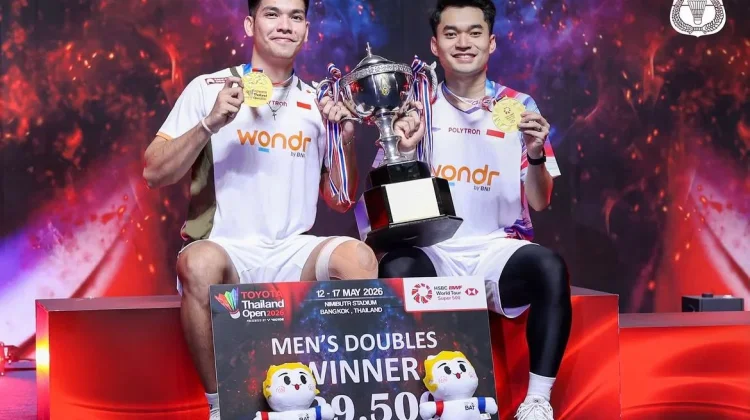Leo/Daniel Juara Thailand Open 2026 usai Tundukkan Wakil India