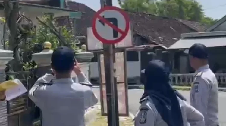Sebulan Lebih, Dishub Magetan Masih Lanjutkan Uji Coba Pengalihan Arus