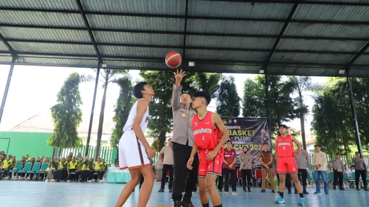 Kapolres Cup 2026 Jadi Ajang Pembinaan Atlet Muda Basket di Magetan