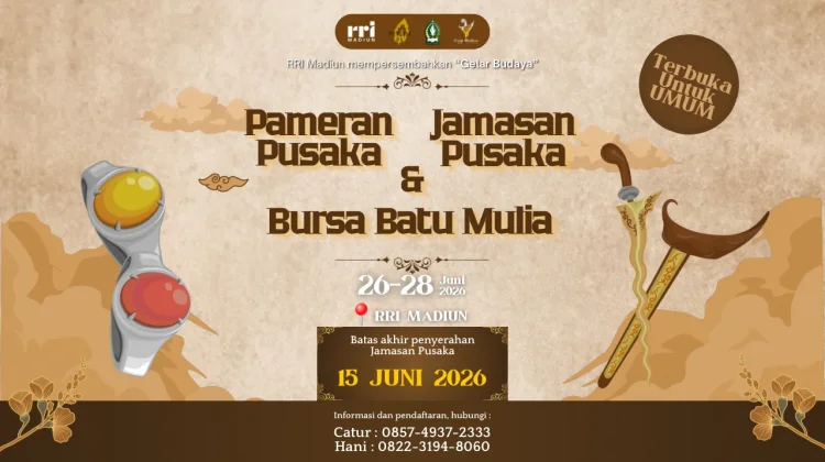 Bulan Suro: RRI Madiun Tawarkan Jamasan Pusaka dalam Agenda Gelar Budaya
