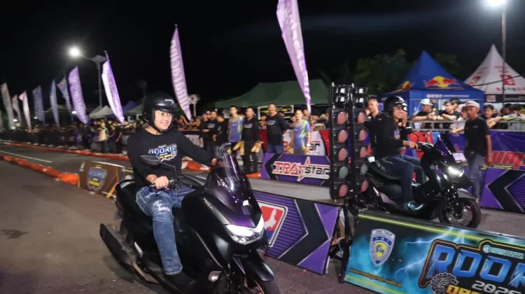 Semarak Hari Bhayangkara ke-80, Polres Magetan Gelar Bhayangkara Rookie Dragbike