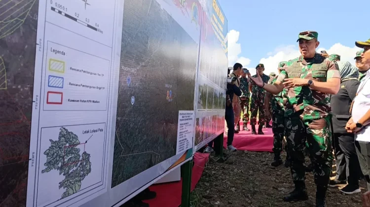 Pangdam V/Brawijaya Tinjau Rencana Pembangunan Brigif TP dan Yonif TP di Ponorogo