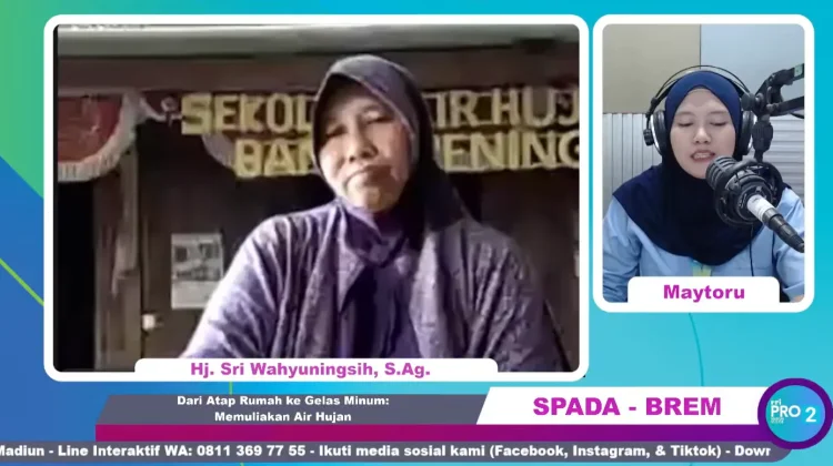 Sekolah Air Hujan Dorong Edukasi Pemanfaatan Air Hujan