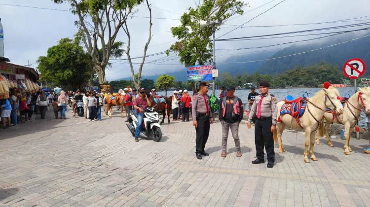 Libur Iduladha, Polisi Siaga di Jalur dan Kawasan Wisata Sarangan