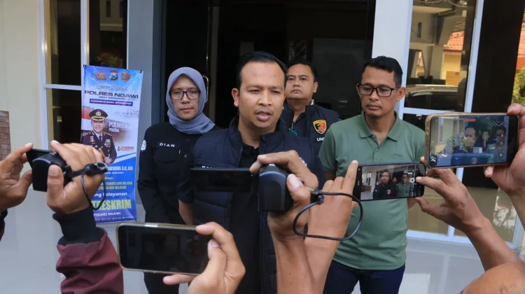Polres Ngawi Ringkus Pelaku Penggelapan Honda Vario Saat Hendak Kabur ke Bali