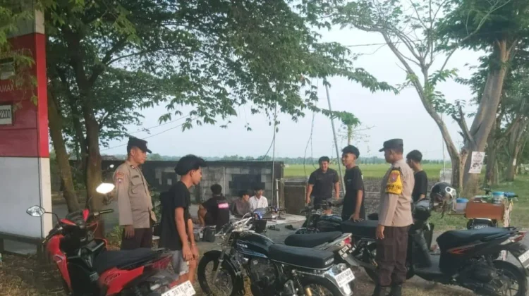 Respon Cepat Call Center 110 Polres Ngawi, Cegah Balap Liar di Padas
