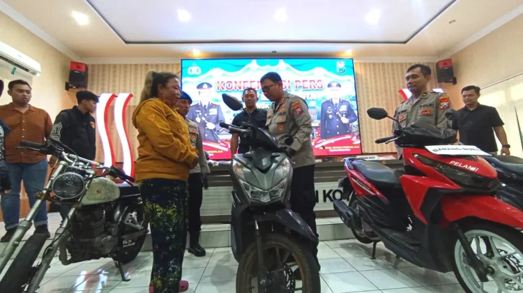 Pelaku Curanmor Dengan Modus Kenalan lewat Medsos Ditangkap Polres Madiun Kota