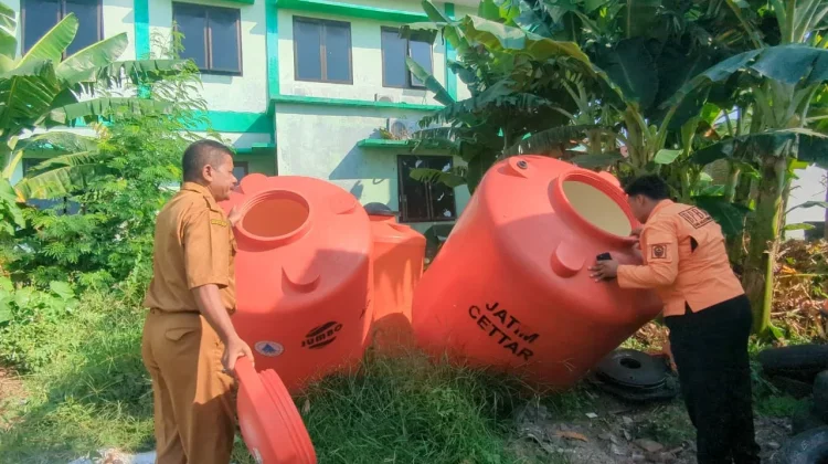 BPBD Madiun Siapkan Tandon Air Antisipasi Kekeringan dan Krisis Air Bersih
