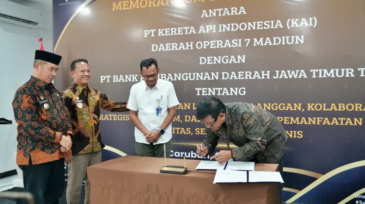 KAI Daop 7 Madiun Perkuat Sinergi Antarlembaga Tuk Optimalisasi Layanan dan Aset