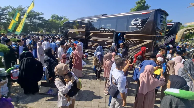 451 Jemaah Haji Kabupaten Madiun Tiba di Pendopo Ronggo Djumeno