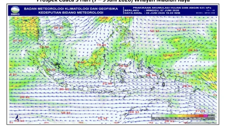 Cuaca Madiun Raya 7-9 Juni Cerah-Cerah Berawan, Waspadai Kecepatan ...