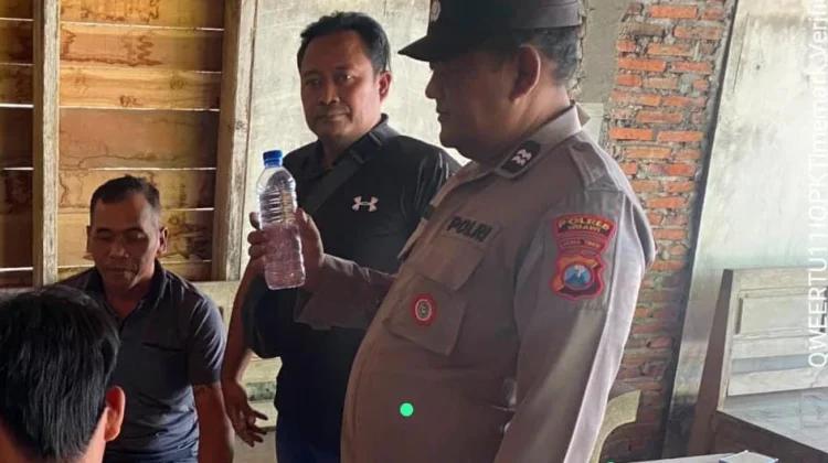 Respon Call Center 110, Polres Ngawi Cegah Aktivitas Konsumsi Miras di Karangjati