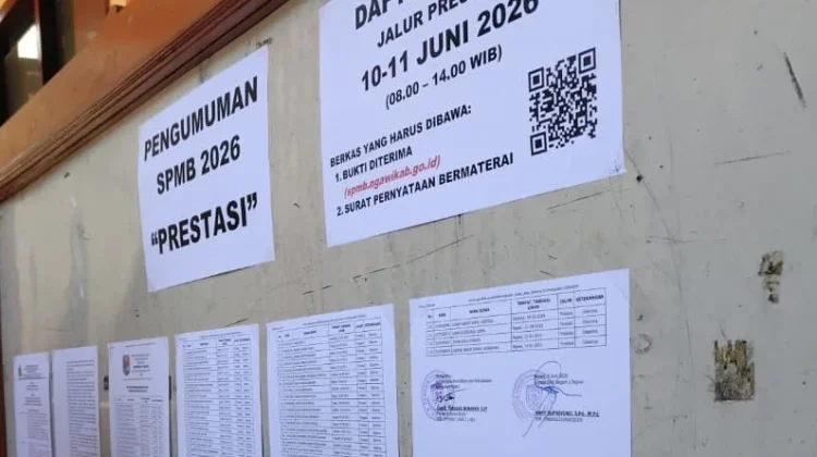 Sidak! SMPB Jalur Prestasi Jenjang SMP di Ngawi, Ada yang Sepi, Ada yang Lebih