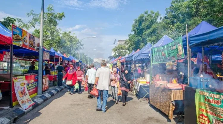 Hampir Satu Dekade, Puluhan Pedagang Ramaikan Pasar Ramadhan Winongo
