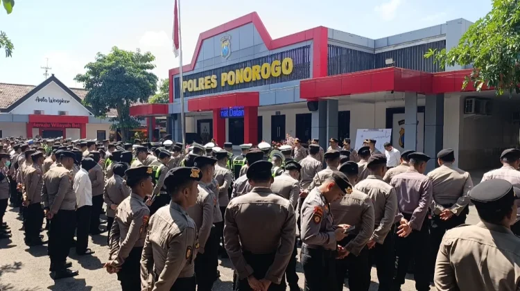 Polres Ponorogo Siagakan 600 Personel Amankan Kegiatan Suro