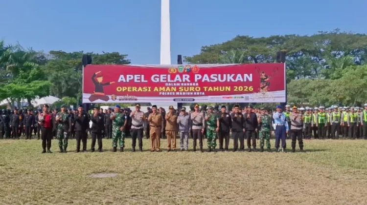 Apel Gelar Pasukan Operasi Aman Suro 2026 Digelar, Siagakan 983 Personel Gabungan
