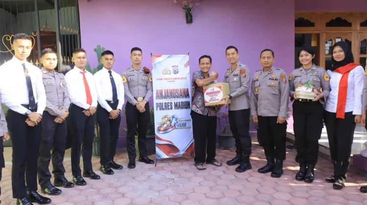 Hari Bhayangkara ke-80, Kapolres Madiun Gelar Anjangsana