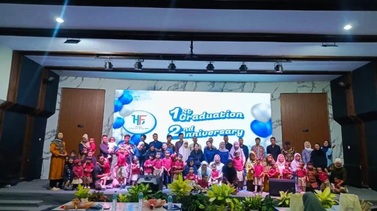 Graduation Perdana HF Kids, Tekankan Pendidikan Karakter dan Kemandirian Anak