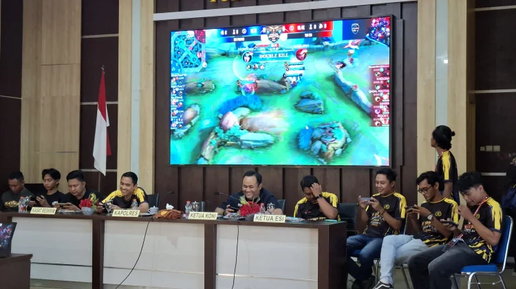 Jaring Atlet E-Sport Pacitan, Polres Pacitan Gelar Kapolres Cup 2026