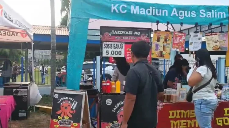 Halaman Kantor LPP RRI Madiun Disulap Jadi Pusat Ekonomi Kreatif Warga Lokal