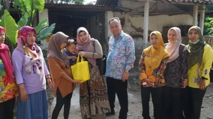 Pastikan Penanganan Stunting, Wabup Magetan Pantau Anak Asuh Program Anting Emas