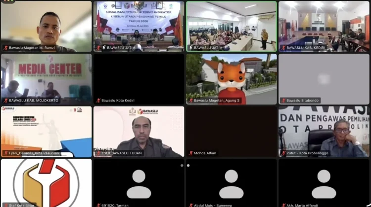 Bawaslu Jatim Minta Daerah Pastikan Data Pemilih Bersih Sebelum Pleno DPB