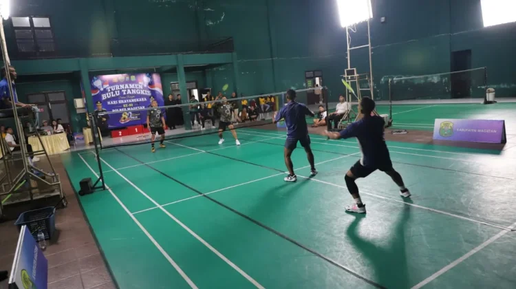 Kapolres Cup Jadi Ajang Pembinaan Atlet Bulutangkis Magetan