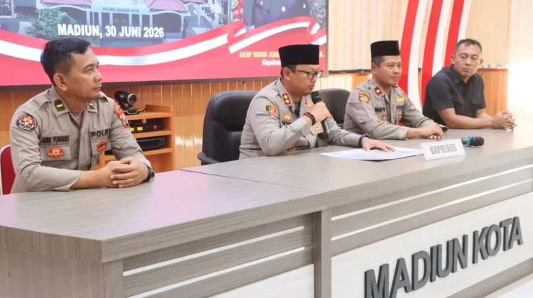 Selama Enam Bulan, Polres Madiun Kota Tangani 31 Kasus Kriminal